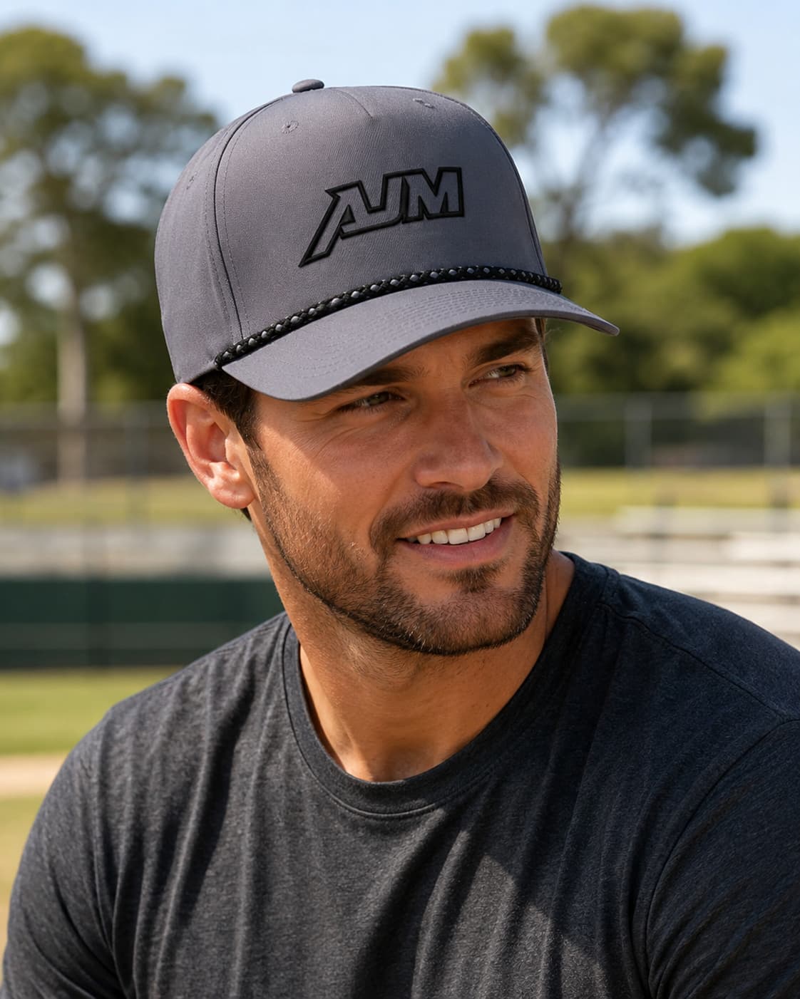 5-Panel Pro-Round Five Cap with Two-Tone 5mm Rope
