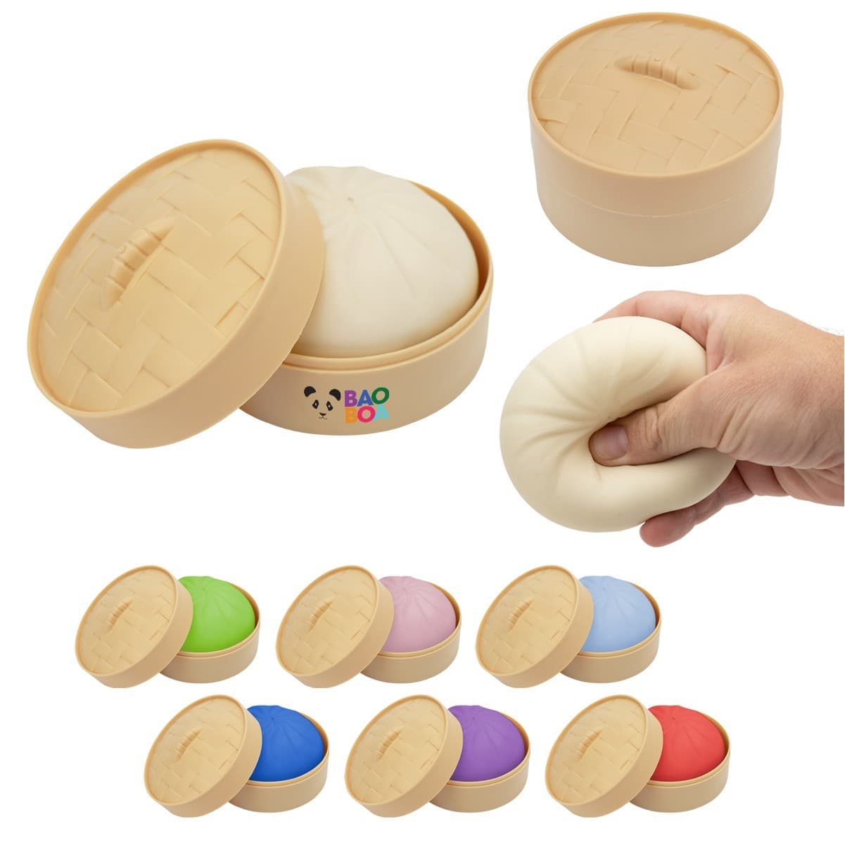 Jouet antistress en forme de boule de pâte