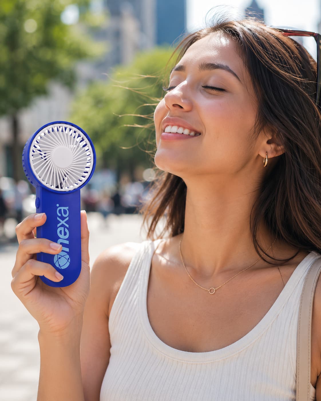 Swirl Portable Battery Operated Fan