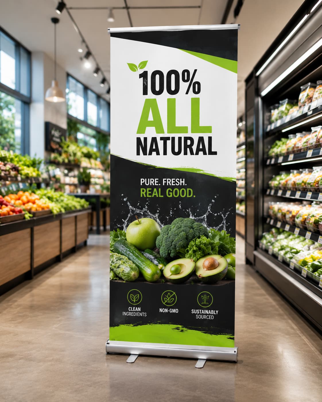 Premium Retractable Banner with Graphics