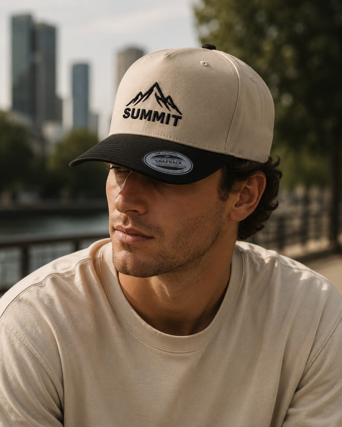 Traditional Split 5 Panel Cap